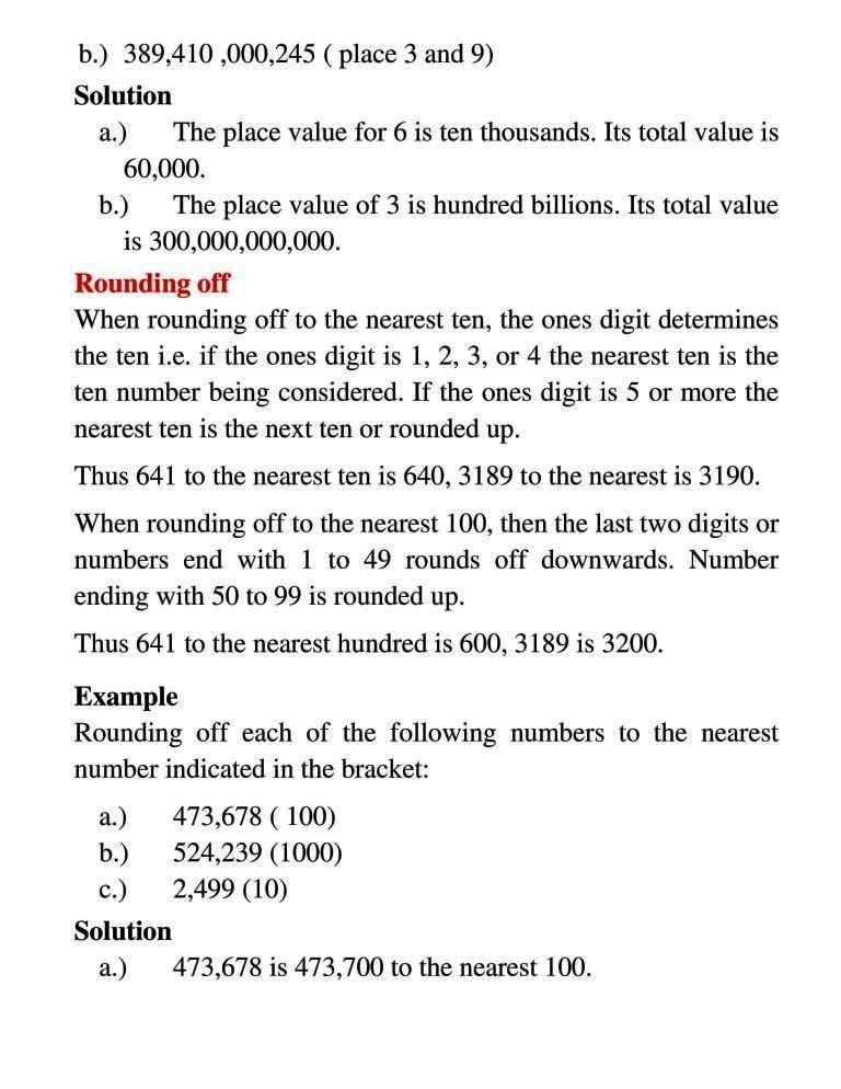 NATURAL NUMBERS Chapter 1 3