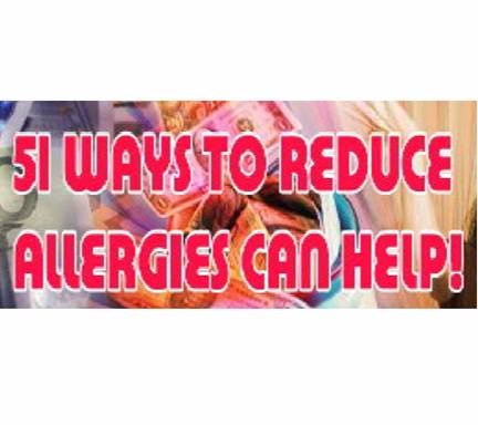 50 Ways plus to Reduce Allergies