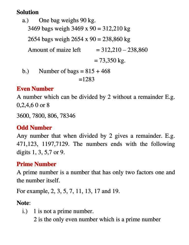 NATURAL NUMBERS Chapter 1 7