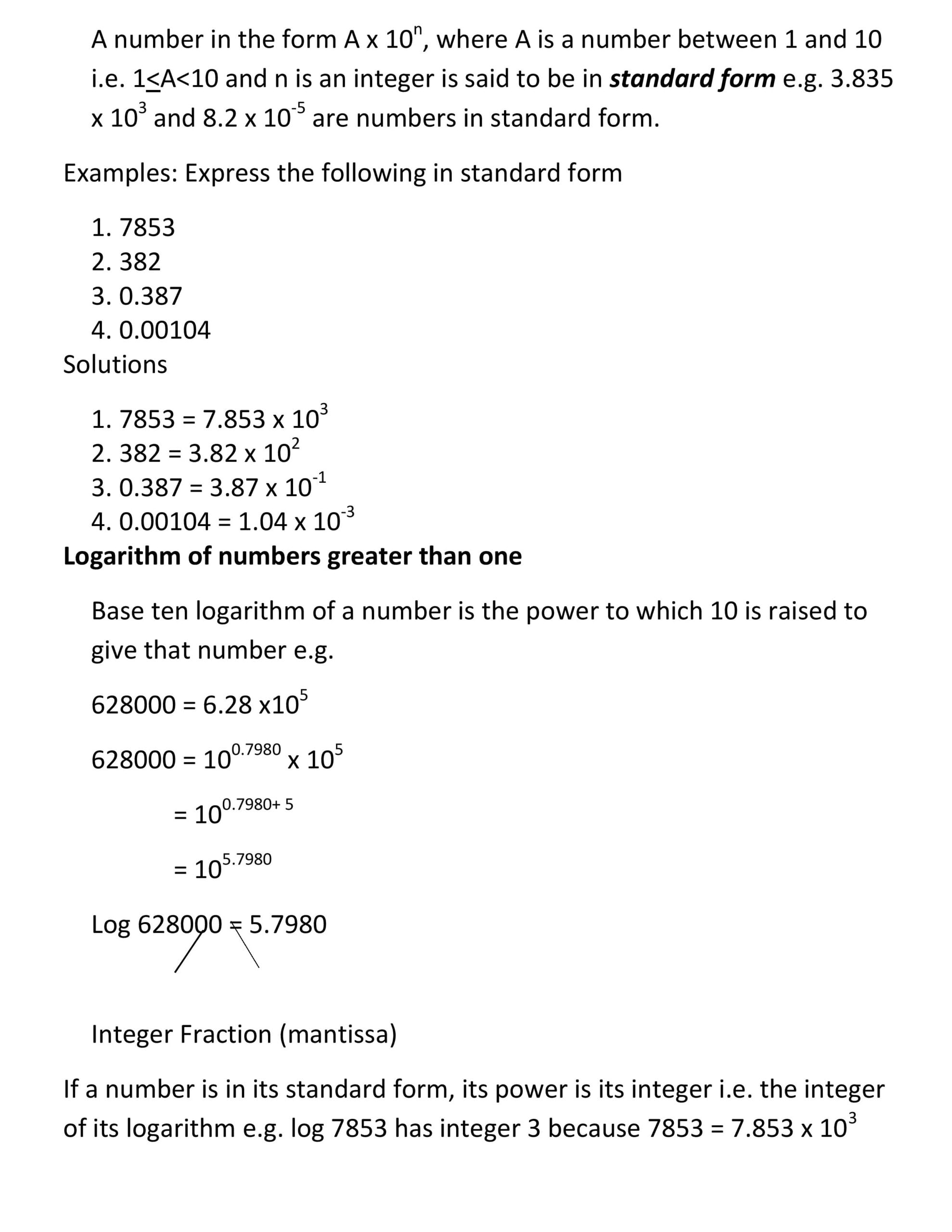 LOGARITHM OF NUMBERS LESS THAN ONE_2