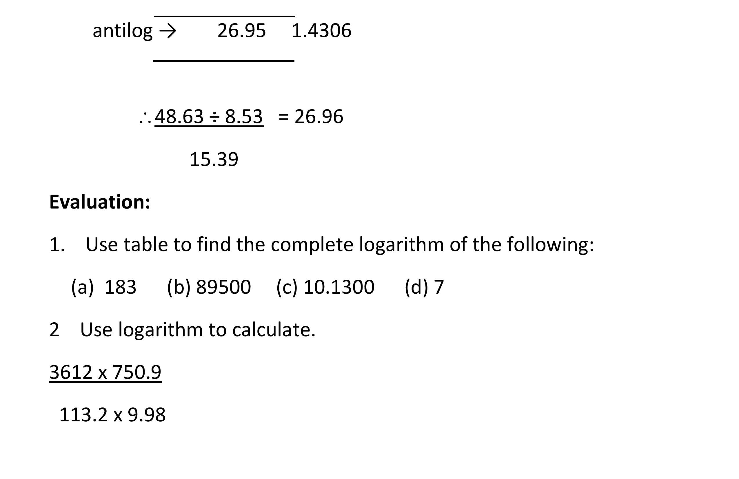 LOGARITHM OF NUMBERS LESS THAN ONE_5