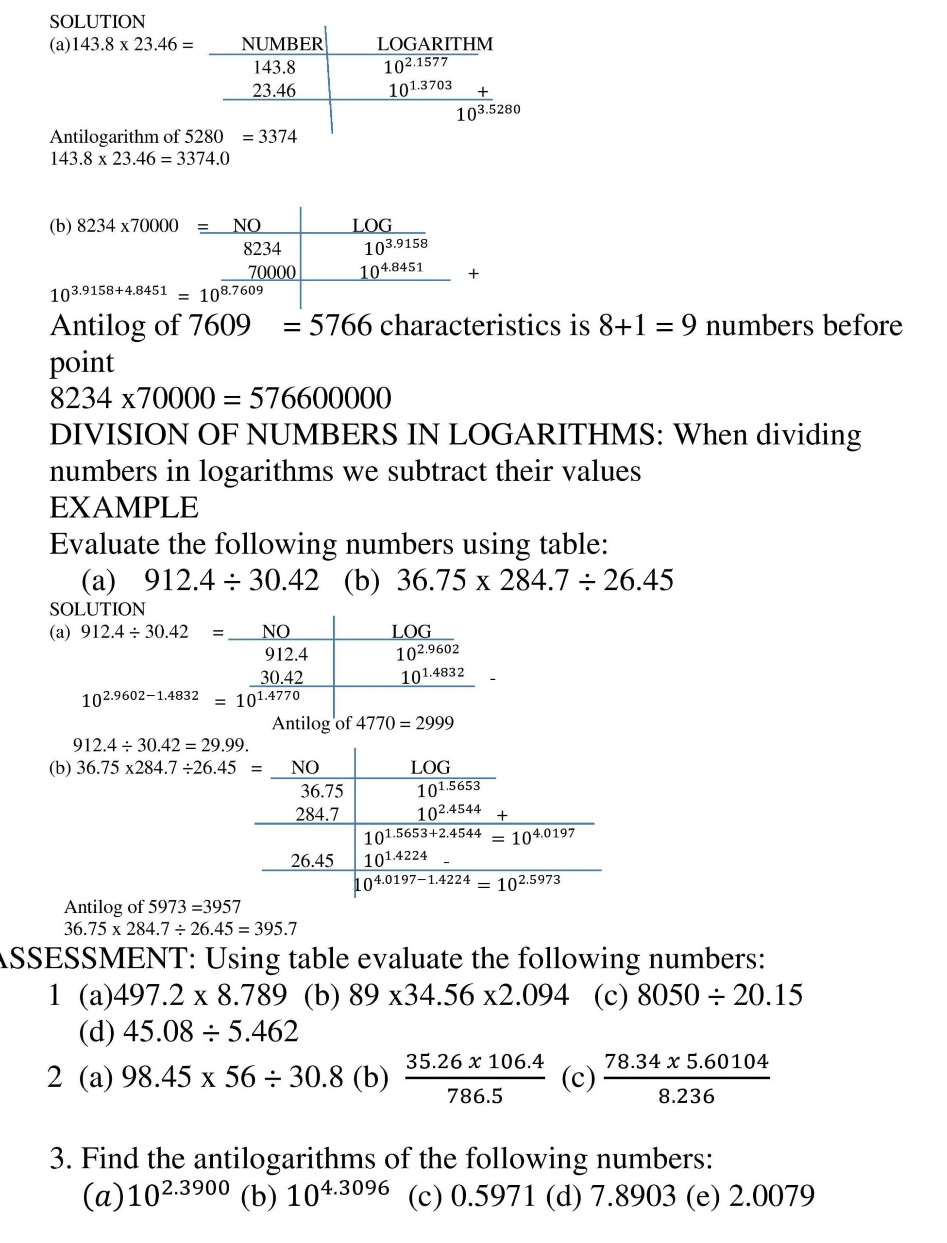 LOGARITHMS OF WHOLE NUMBERS_2