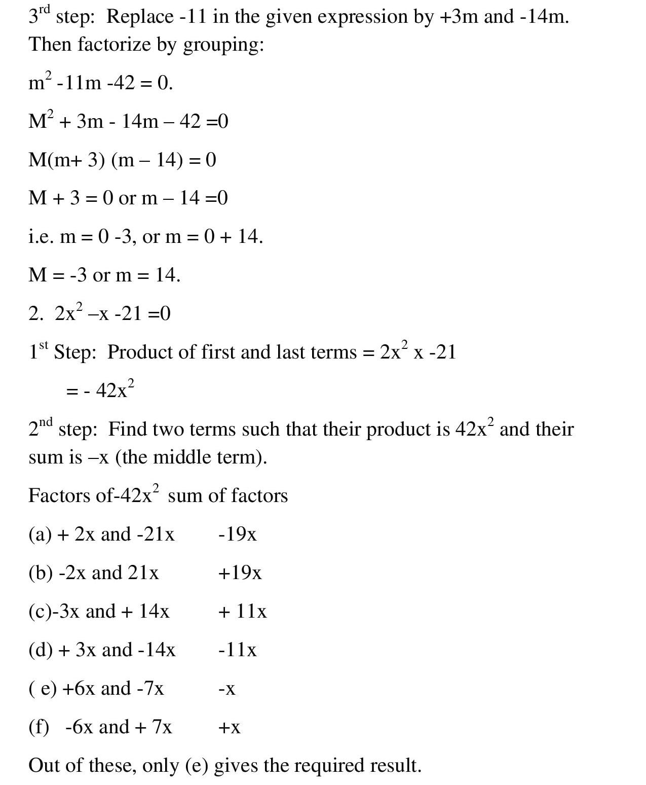 Quadratic Equation by Factorization Method_2
